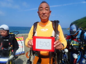 202682川原様記念ダイブ
